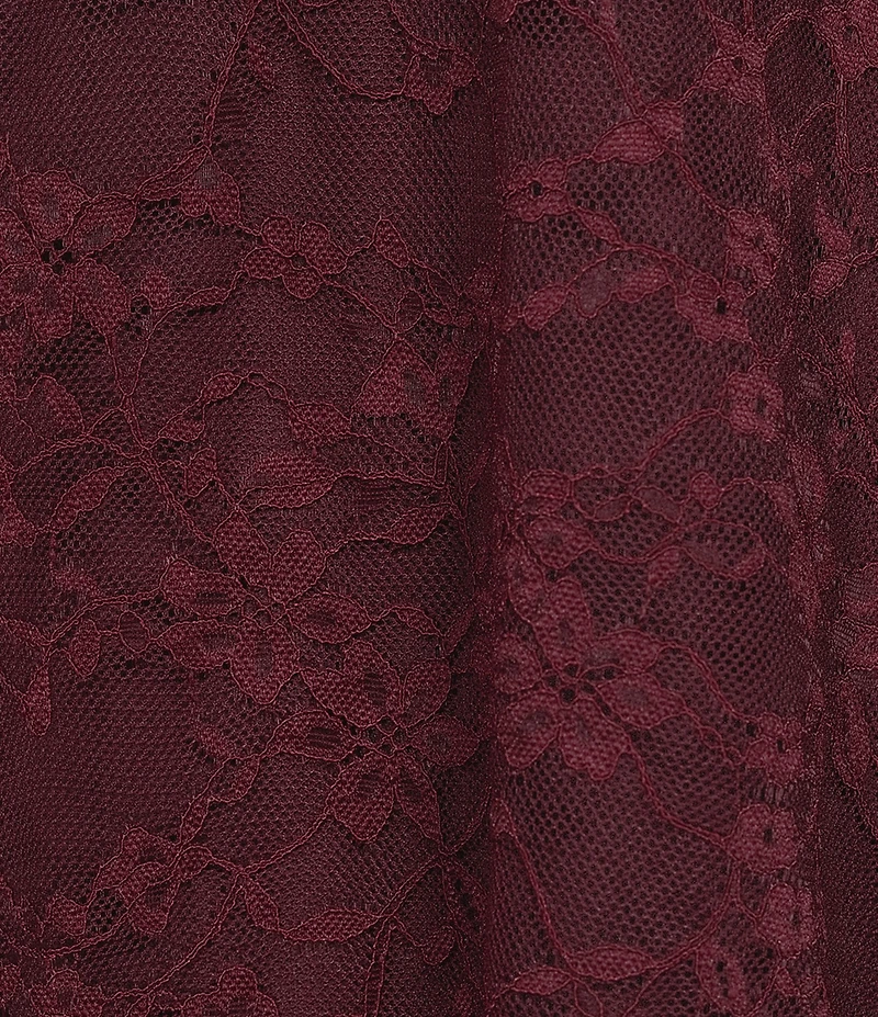Honey & Sparkle Lace V-Neck Flutter Sleeve Tie Front Dress