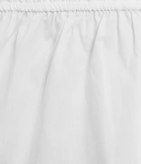 Honey & Sparkle Poplin Ruffled V-Neck Tank Top