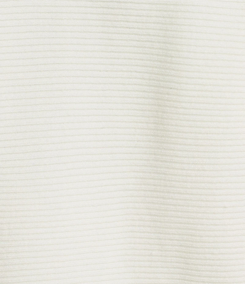 Honey & Sparkle Ribbed Boat Neck Dolman Long Sleeve Sweater