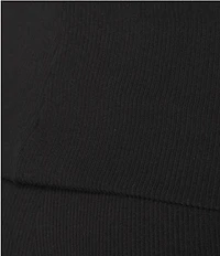 Honey & Sparkle Ribbed Mid Rise Fold Over Flare Leggings