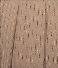 Honey & Sparkle Stripe Pattern Pleated Skirt