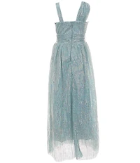 Honey and Rosie Big Girls One Shoulder Sequin Long Dress