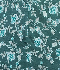 Honey and Rosie Floral Print Stretch Sateen Faux Wrap Dress