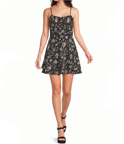 Honey and Rosie Floral Printed Fit And Flare Dress