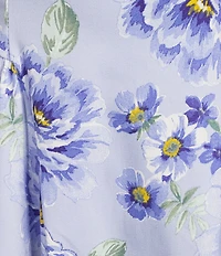 Honey and Rosie Floral Printed Off The Shoulder Toe Back Fit And Flare Midi Dress