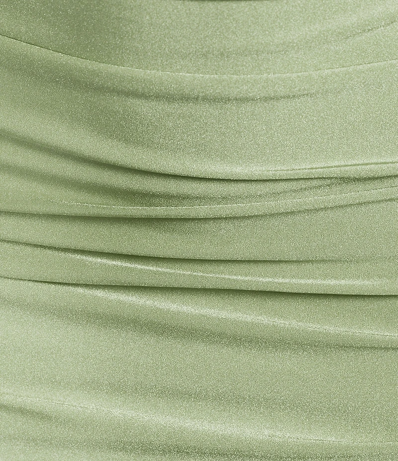 Honey and Rosie Halter Neck Sleeveless Criss Cross Front Bodice Midi Dress