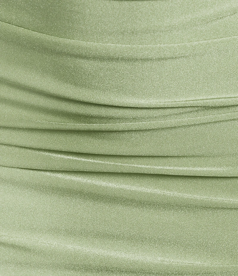Honey and Rosie Halter Neck Sleeveless Criss Cross Front Bodice Midi Dress