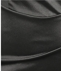 Honey and Rosie Plus Pleated Side Shirred Back Bodycon Dress