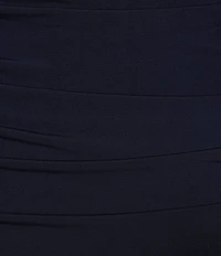 Honey and Rosie Ruched Cowl Neck Dress