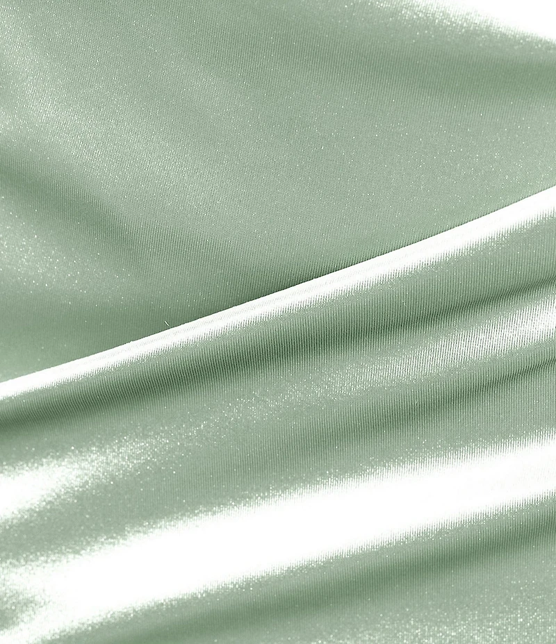 Honey and Rosie Sateen Sweetheart Neck Strapless Corset Long Dress