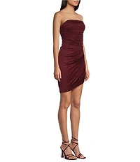 Honey and Rosie Sequined Cowl Neck Bar Back Bodycon Dress