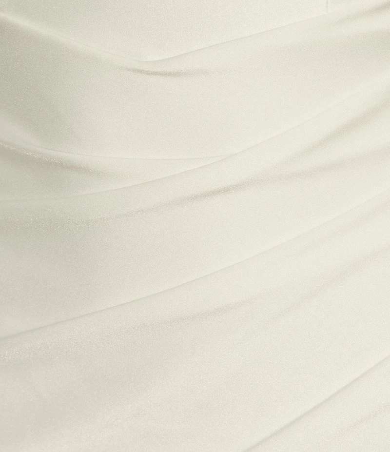 Honey and Rosie Soft Square Neckline Adjustable Strap Bodice Dress