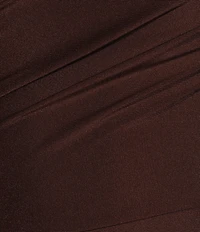Honey and Rosie Strapless Fitted Handkerchief Hem Dress
