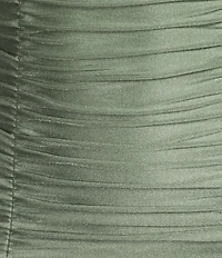 Honey and Rosie Strapless Princess Shirred Bodycon Dress