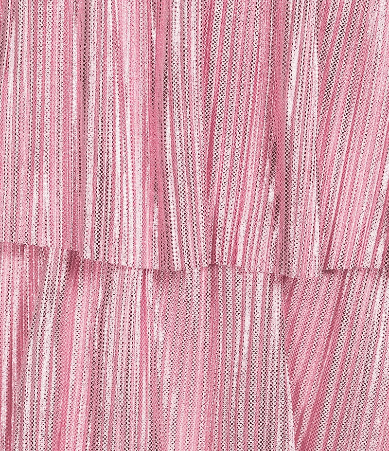Honey and Rosie Sweetheart Neck Sleeveless Pleated A-Line Dress