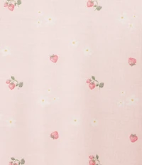 HONEYDEW All American Flora Strawberries Print Tee & Pant Jersey Knit Pajama Set