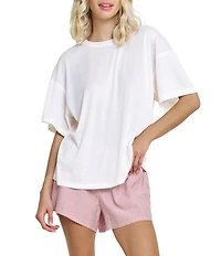 Honeydew Intimates Hangout Pointelle Solid Sleep Top