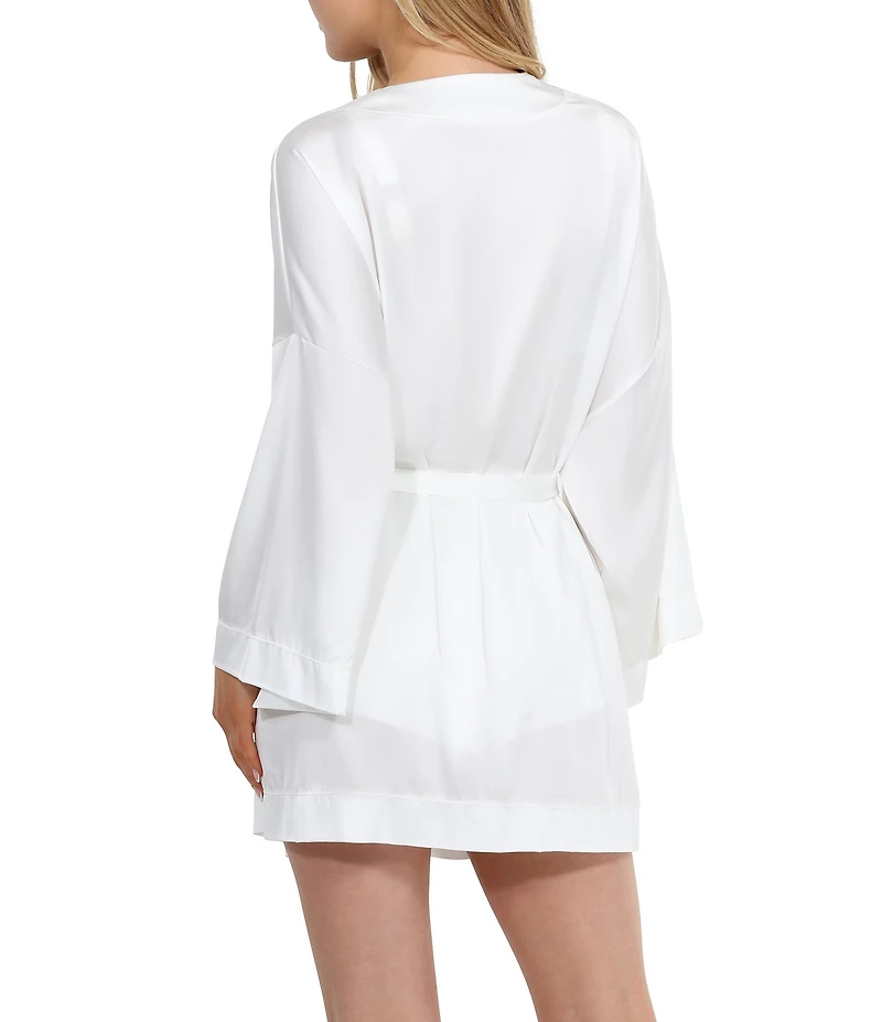 Honeydew Intimates Love Story Solid Long Sleeve Belt Tie Robe