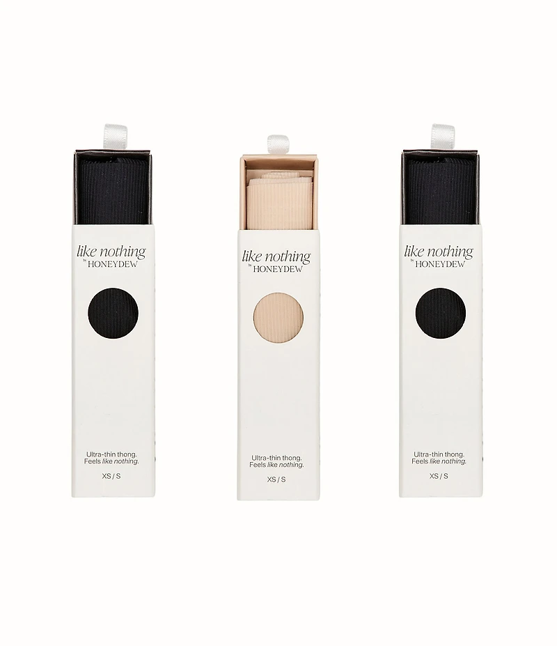 HONEYDEW Like Nothing Thong 3-Pack