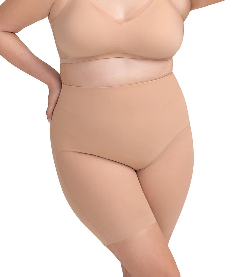 Honeylove Plus Meshsculpt Mid-Waist Shaping Short