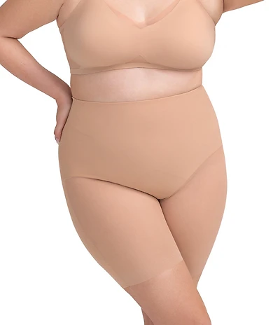 Honeylove Plus Meshsculpt Mid-Waist Shaping Short