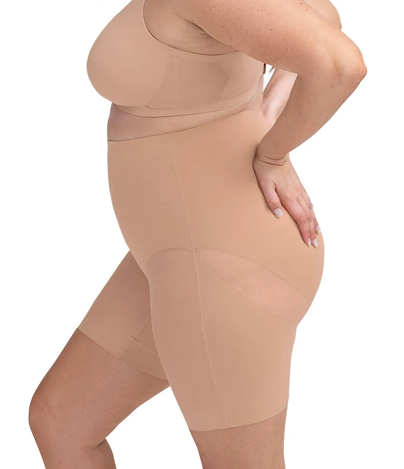 Honeylove Plus Meshsculpt Mid-Waist Shaping Short