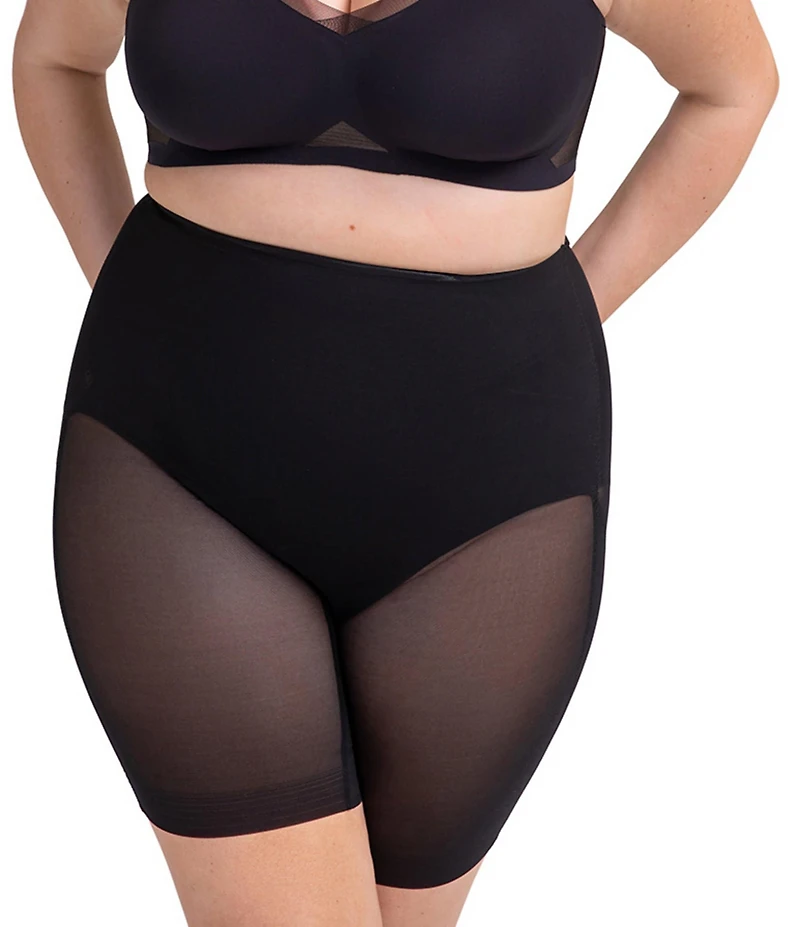 Honeylove Plus Meshsculpt Mid-Waist Shaping Short
