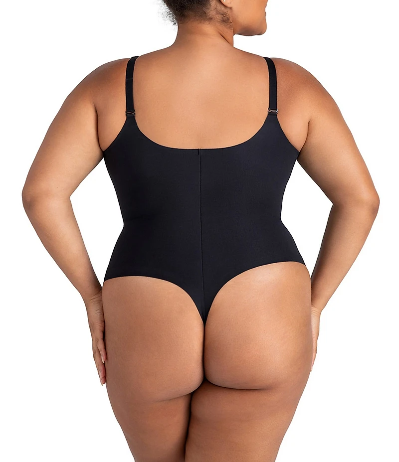 Honeylove Plus Size Cami Thong Bodysuit