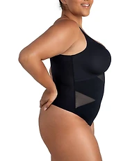 Honeylove Plus Size Cami Thong Bodysuit