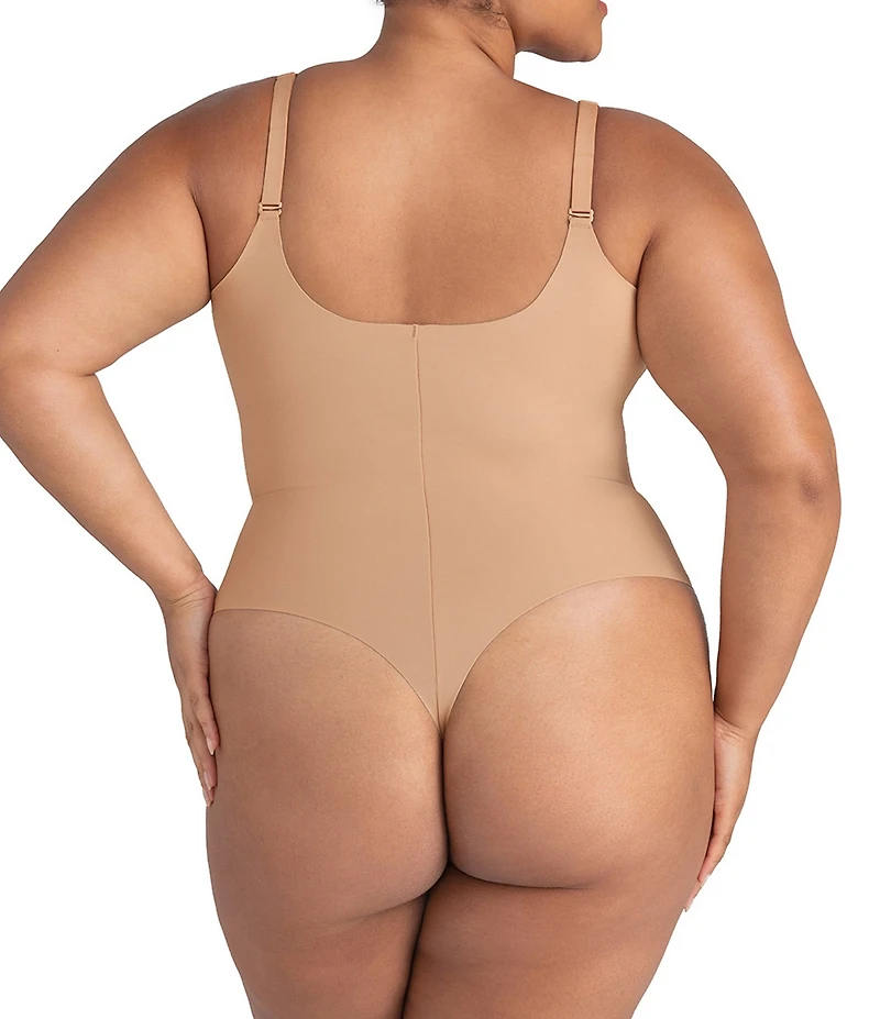 Honeylove Plus Size Cami Thong Bodysuit