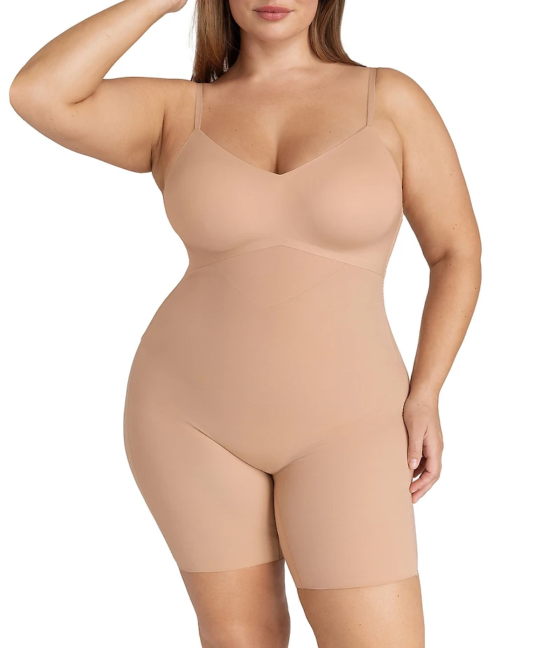 Honeylove Plus Size Low-Back Bodysuit