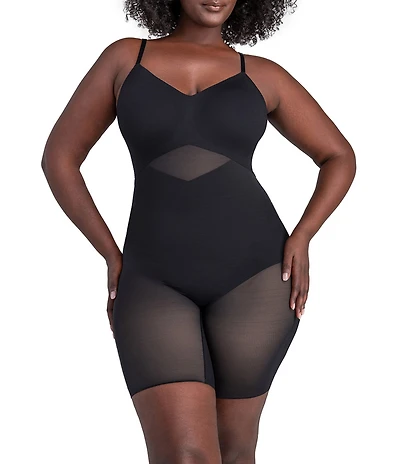 Honeylove Plus Size Low-Back Bodysuit