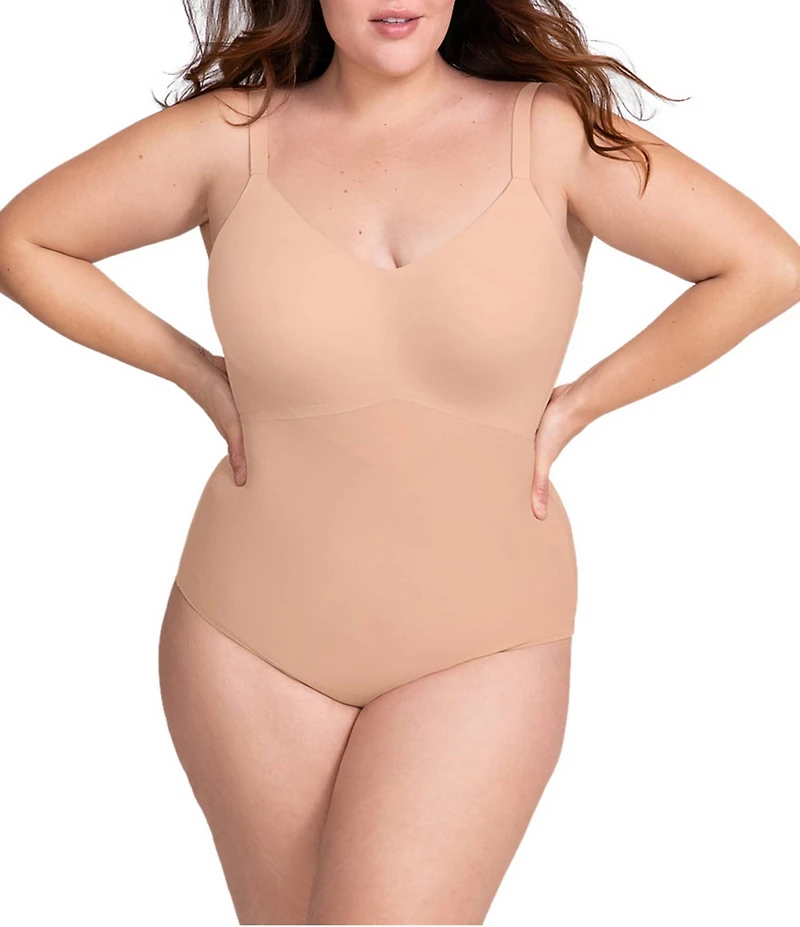 Honeylove Plus Size Shaping Cami Bodysuit