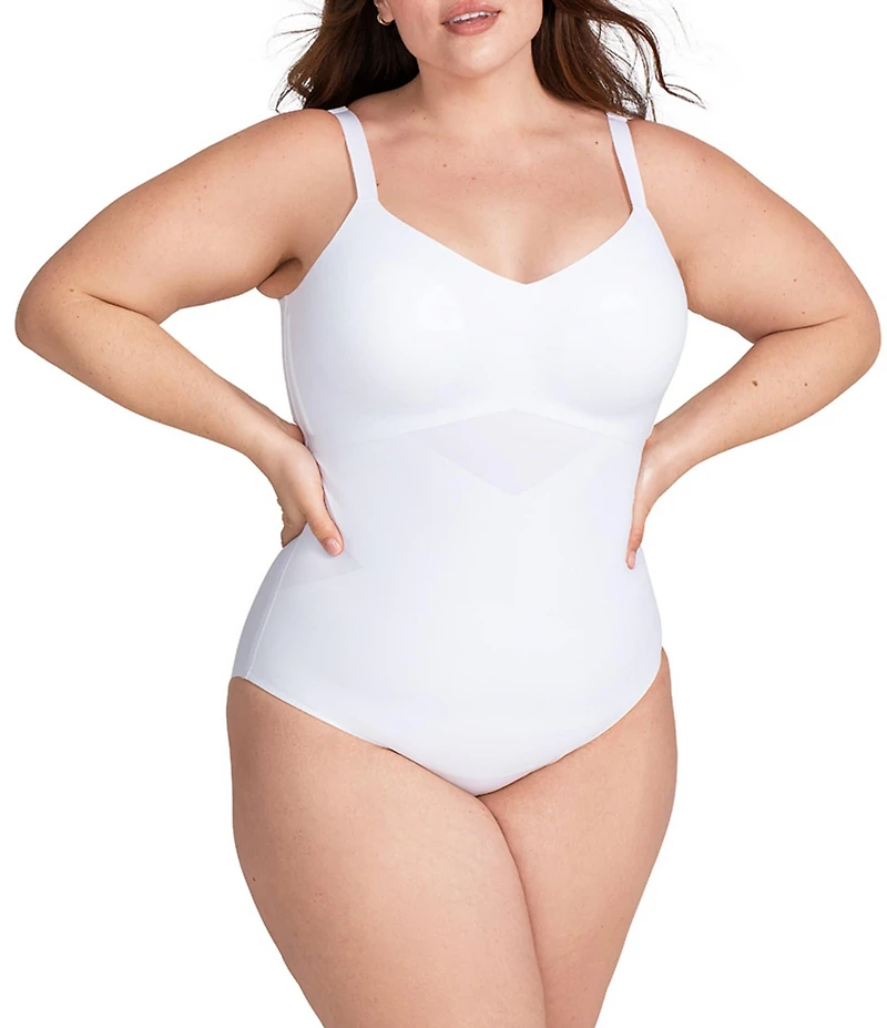 Honeylove Plus Size Shaping Cami Bodysuit