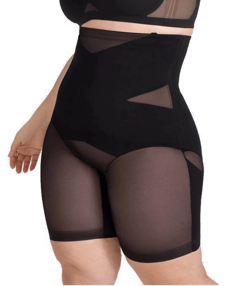 Honeylove Plus Size SuperPower High Compression Breathable Sculpt Shorts
