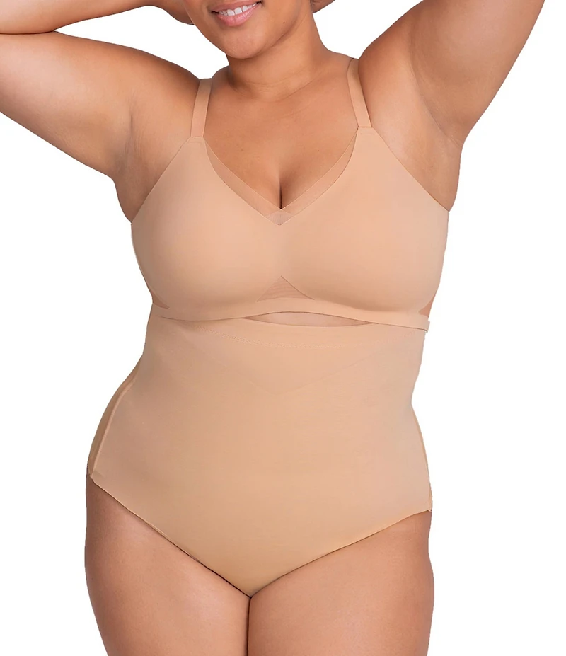 Honeylove Plus Size SuperPower High-Waisted Thong
