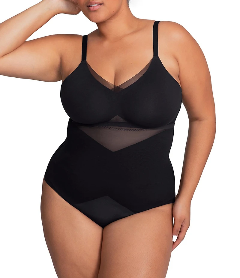Honeylove Plus Size SuperPower High-Waisted Thong