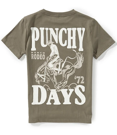 Hooey Big Boys Short Sleeve Punchy Rodeo Tee