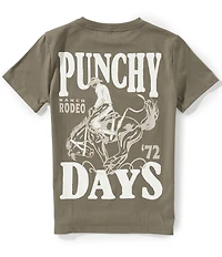 Hooey Big Boys Short Sleeve Punchy Rodeo Tee