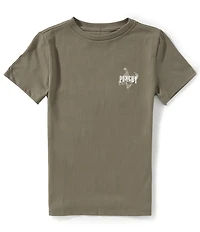 Hooey Big Boys Short Sleeve Punchy Rodeo Tee