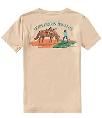 Hooey Big Boys Short Sleeve Western Swing Tee