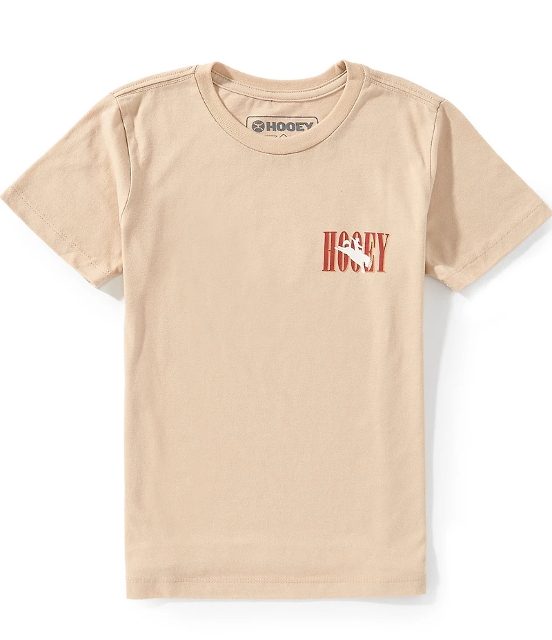 Hooey Big Boys Short Sleeve Wild Ride T-Shirt