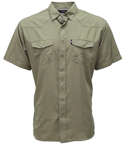 Hooey Big Boys SOL Short Sleeve Western Shirt