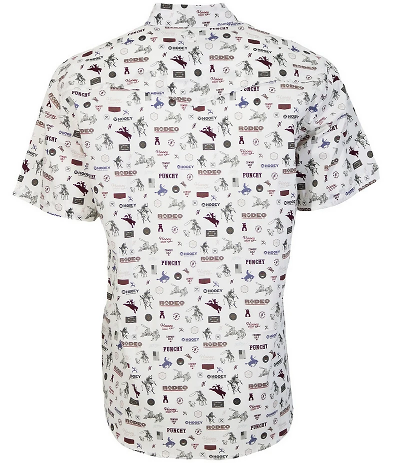 Hooey Maverick Printed Short Sleeve Performance Shirt
