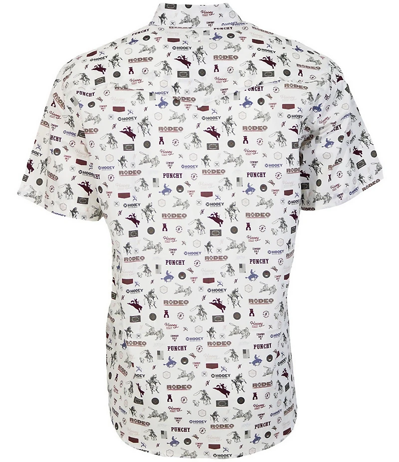 Hooey Maverick Printed Short Sleeve Performance Shirt