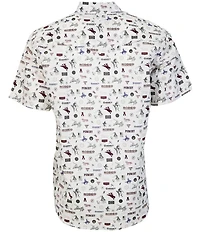 Hooey Maverick Printed Short Sleeve Performance Shirt