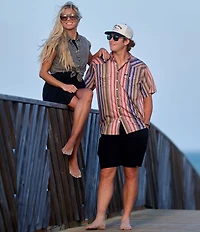 Hooey Maverick Striped Short Sleeve Performance Shirt