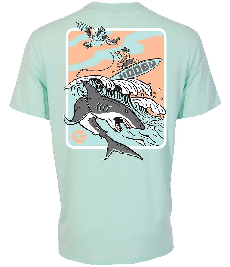 Hooey Short Sleeve Cowboy Surf Tee