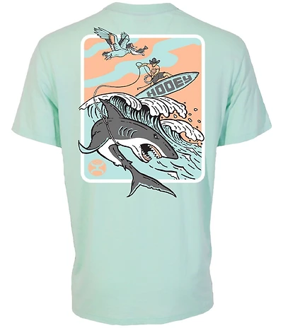 Hooey Short Sleeve Cowboy Surf Tee