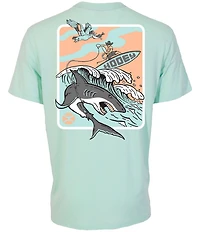 Hooey Short Sleeve Cowboy Surf Tee